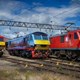 Loco transformed into Scottish Highland scene to celebrate logistics partnership